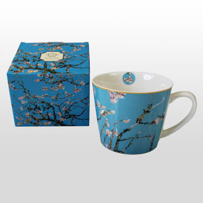 Grande tasse Vincent Van Gogh  : Les amandiers en fleurs (600 ml)