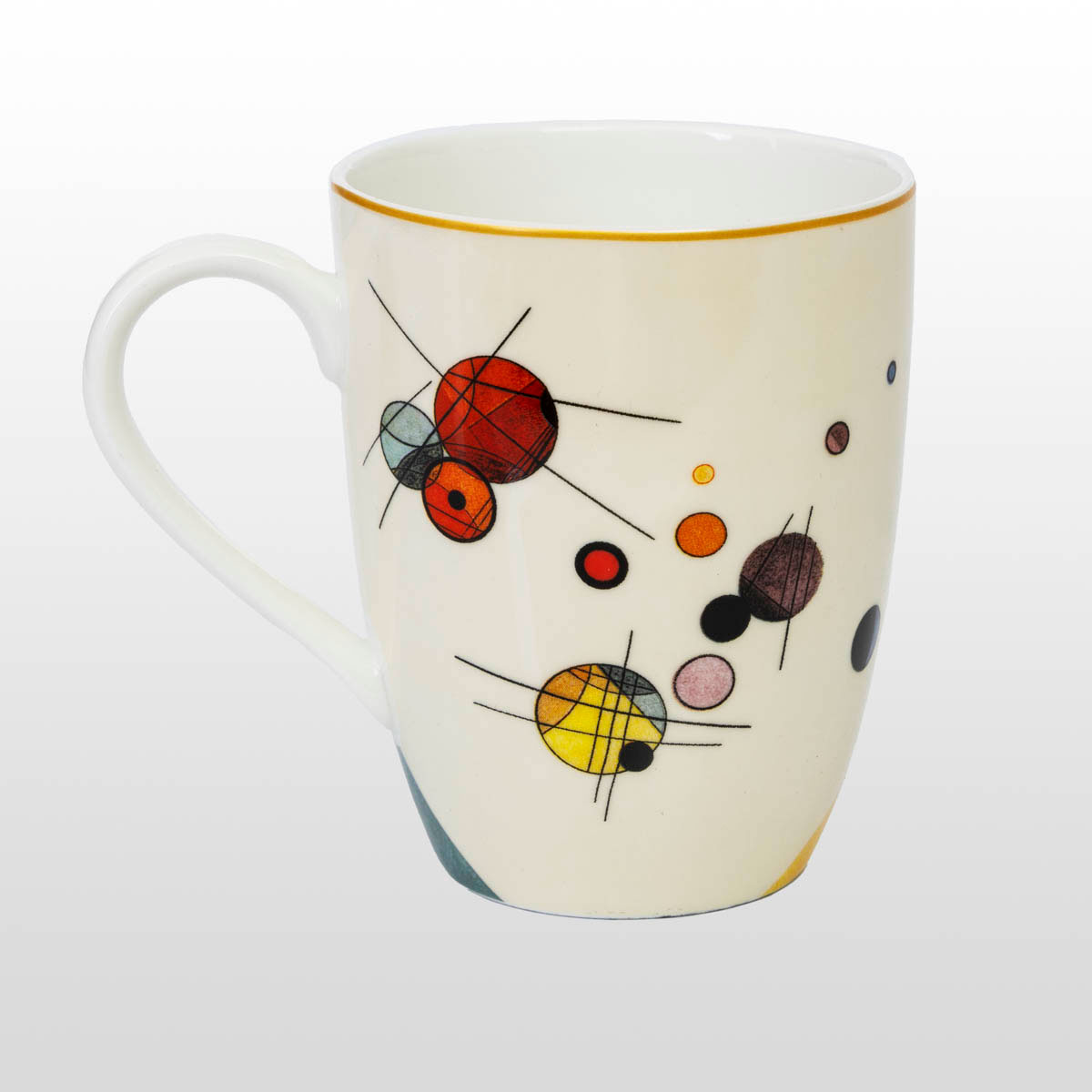 Taza Kandinsky: Círculos en el círculo (detalle 2)