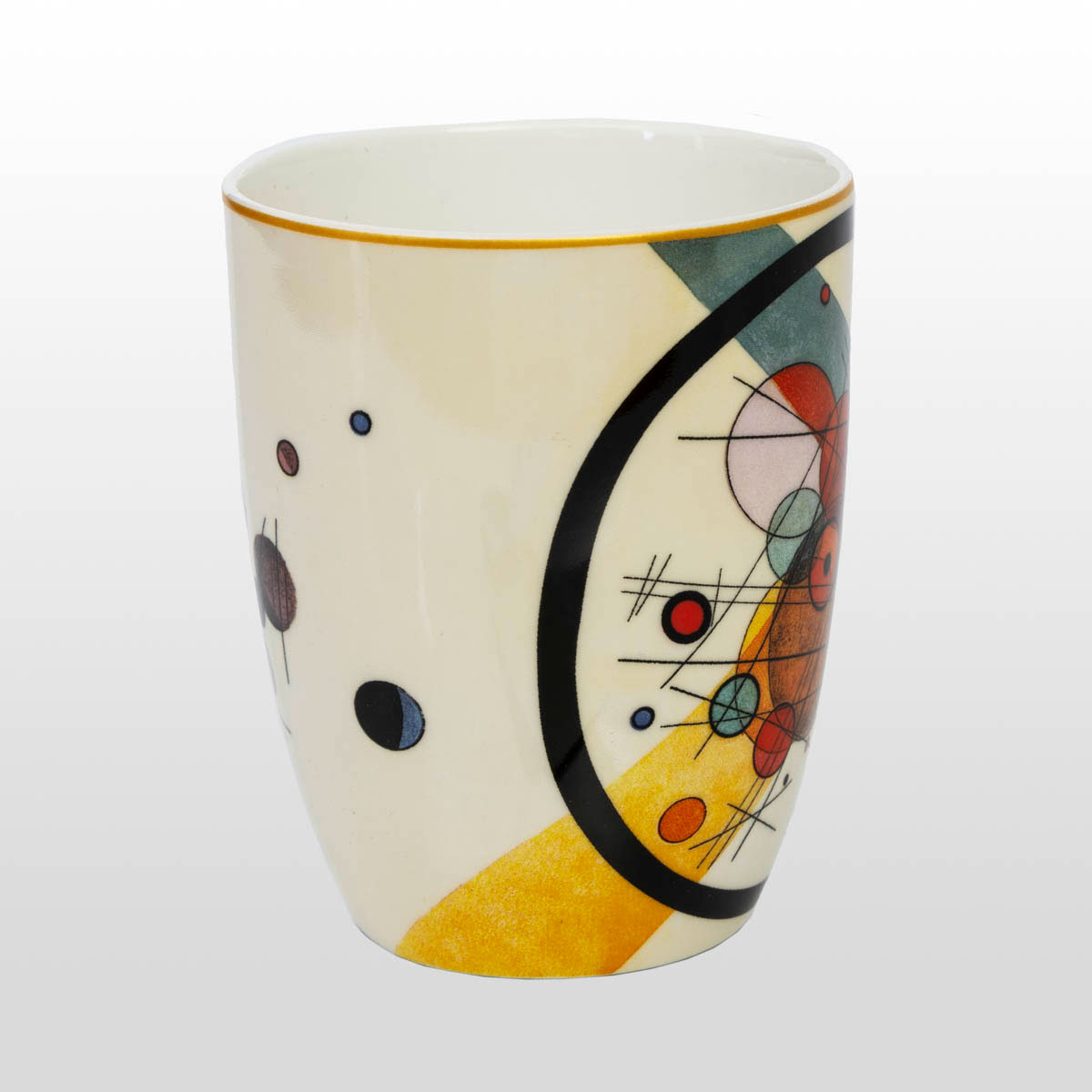 Taza Kandinsky: Círculos en el círculo (detalle 3)