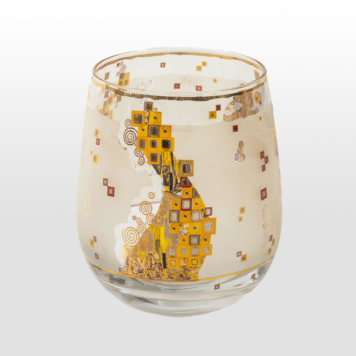 Glass candle holder Gustav Klimt: Adèle Bloch (detail)