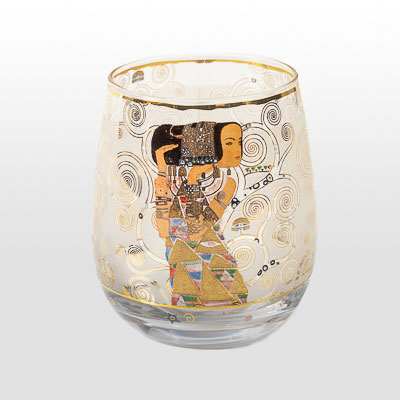 Glass candle holder Gustav Klimt: The Expectation