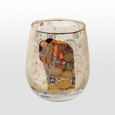 Glass candle holder Gustav Klimt: Fulfilment