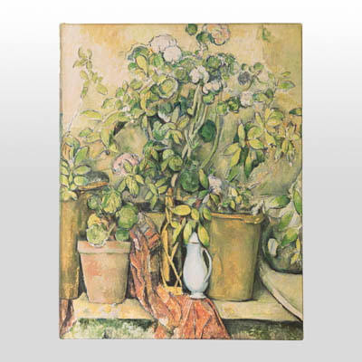 Carnet Paperblanks Paul Cézanne : Pots en terre cuite et fleurs