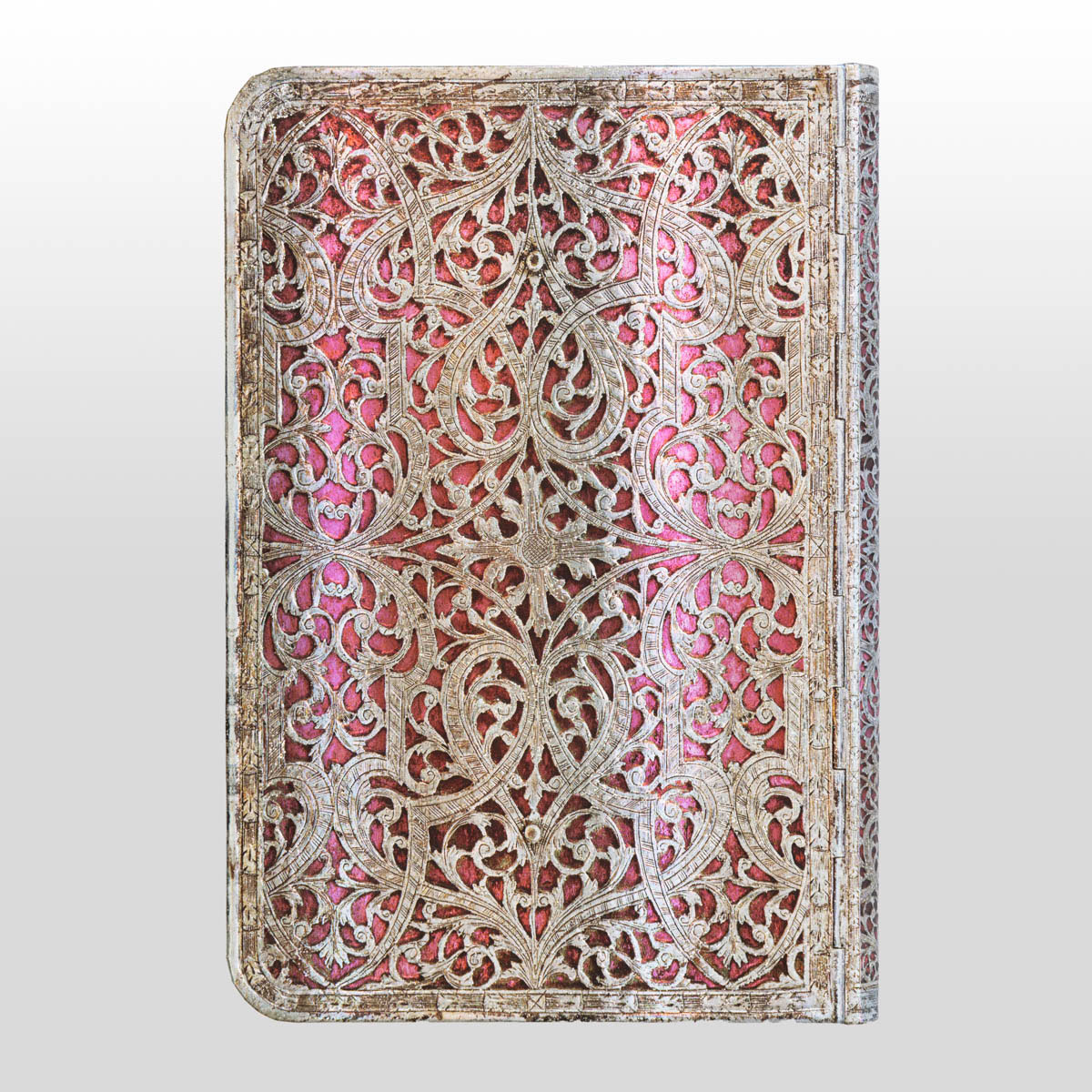 Diario Paperblanks - Filigrana d’Argento : Rosa Cipria - MINI classic (dettaglio 1)