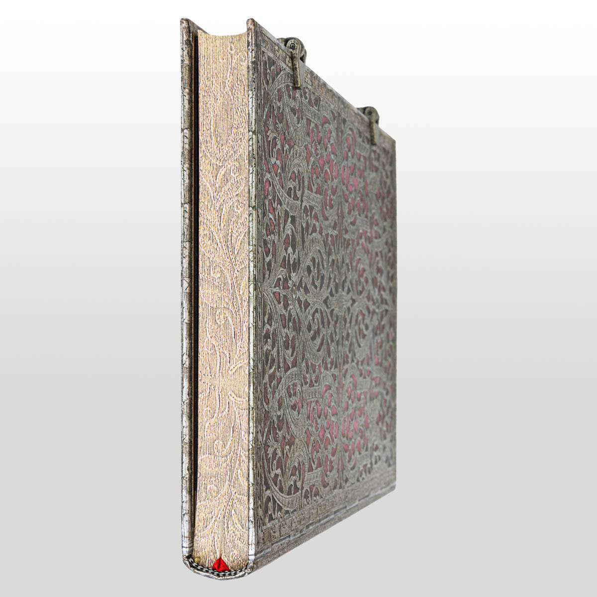 Carnet Paperblanks : Filigrane Argenté : Rose tendre - ULTRA (détail 4)