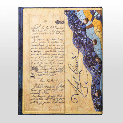 Carnet Paperblanks : Gaudi, Le Manuscrit de Reus