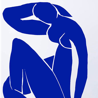 Póster Henri Matisse - El desnudo azul