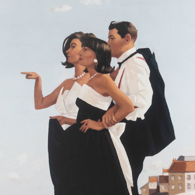 Lámina Jack Vettriano - The Missing Man II