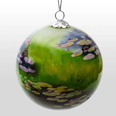 Claude Monet Christmas Bauble: Nympheas day