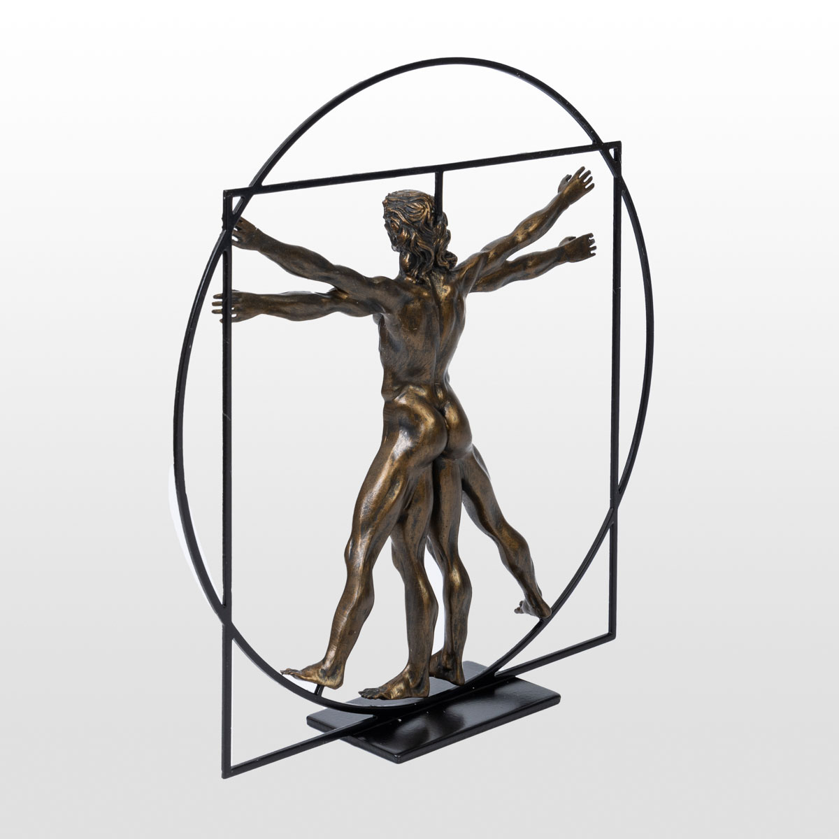 Figurine Leonardo da Vinci: The Vitruvian Man (detail n°7)