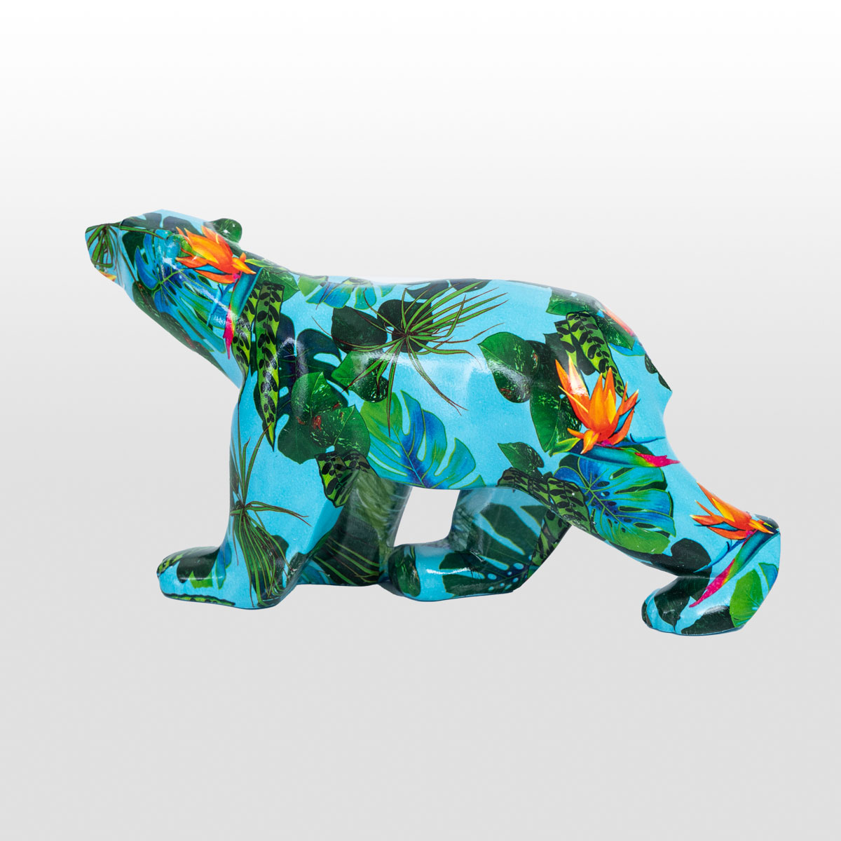 Figura de François Pompon : El oso polar (tropical) (detalle n°4)