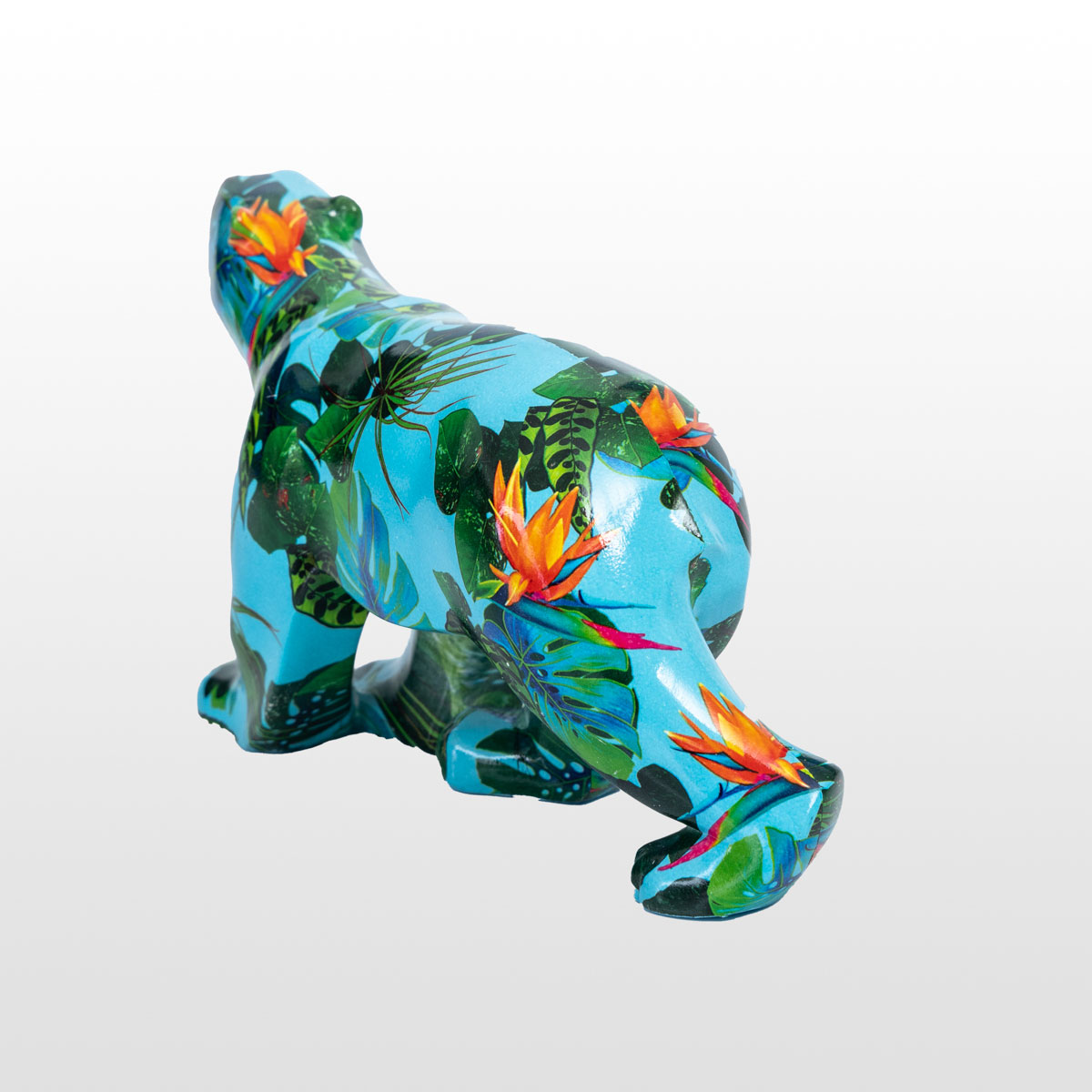 Figurine François Pompon : L'ours polaire (tropical) (détail n°5)