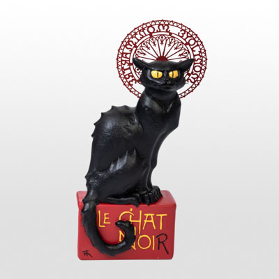 Steinlen Figurine: The Black Cat's Tour