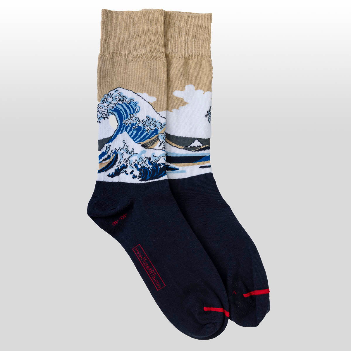 Hokusai Socks: The Great Wave off Kanagawa