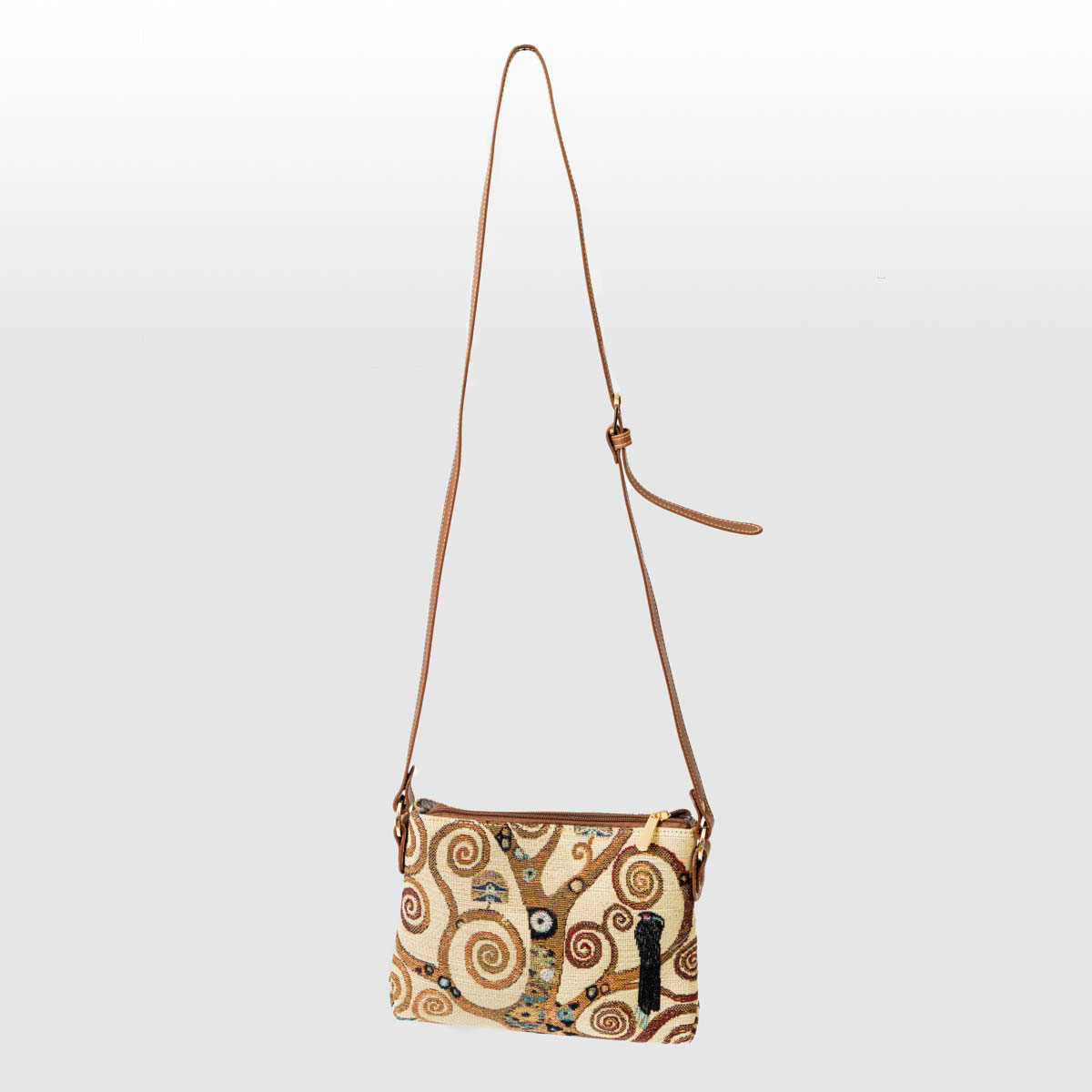 Crossbody bag Gustav Klimt: The Tree of Life (detail n°4)