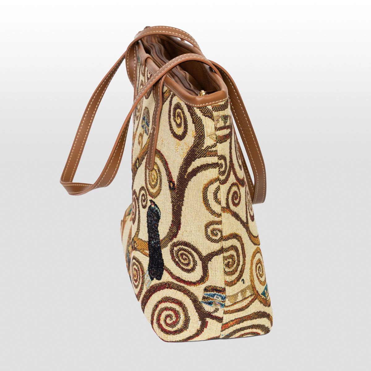 Bolso bandolera Gustav Klimt: El árbol de la vida (detalle n°2)